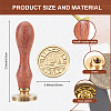 Wax Seal Stamp Set AJEW-WH0208-1218-2
