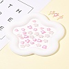 200Pcs 5 Styles Transparent Acrylic Beads TACR-FS0001-54A-9
