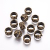 Rondelle Tibetan Style Alloy Beads K0NHD071-2