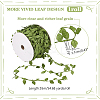 PU Leather Fabric Lace Ribbon DIY-WH0580-81-2