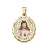 304 Stainless Steel Pendants STAS-Q343-06A-G-1