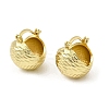 Brass Round Hoop Earrings EJEW-L261-027G-4
