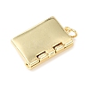 Eco-Friendly Rack Plating Brass Pendants X-KK-F848-08G-2