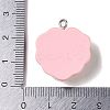 Opaque Resin Pendants RESI-S403-04F-3