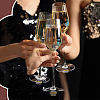 24Pcs Flower Acrylic Wine Glass Charms HJEW-BC00037-6