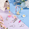 High Tea Theme Resin Keychain Making Kits DIY-CA0005-19B-4