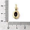 Brass Micro Pave Cubic Zirconia Pendants KK-D009-03G-3
