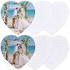 6Pcs 2 Styles Paper Heat Transfer Blank Puzzle for Adult Chrildren DIY-SP0004-29-1