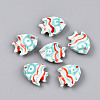 Handmade Porcelain Beads PORC-N009-08B-1