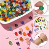 720Pcs 24 Colors Transparent Glass Beads Sets EGLA-YW0003-12-4