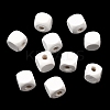 Spray Painted Wooden Beads WOOD-P021-01C-30-1