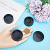 4Pcs Plastic Antislip Furniture Wheel Stopper FIND-GF0005-83-3