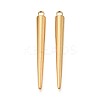 304 Stainless Steel Pendants STAS-T075-22E-G-1