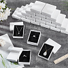 Cardboard Paper Jewelry Storage Boxes with Sponge Inside CON-WH0112-013-4