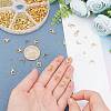 200Pcs Brass End Bead Tips DIY-PH0002-96A-WH-5