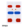 Full Cover Glitter Nail Polish Strips MRMJ-Q062-PP661-2
