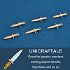 6Pcs 304 Stainless Steel Pendants STAS-UN0031-18-4
