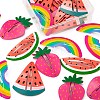 24Pcs 4 Style Baking Paint Iron Snap Hair Clips PHAR-LS0001-03-3