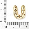 Brass Micro Pave Cubic Zirconia Pendants KK-Z108-02G-U-3