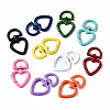 Spray Painted Eco-Friendly Alloy Swivel Snap Hooks Clasps LS-PALLOY-T080-07-NR-2