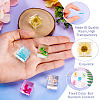 5Pcs 5 Colors Resin Cube Fridge Magnet Home Decoration Accessoriesa FIND-TA0005-87-4