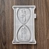 Valentine's Day Couple Sand Glass Shape Display Decoration DIY Silicone Statue Mold LS-DIY-K072-03-3