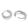 Tarnish Resistant 304 Stainless Steel Huggie Hoop Earrings EJEW-O095-03-2