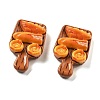 Cute Mini Food Series Resin Cabochons CRES-I038-01E-1