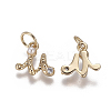 Brass Charms KK-L179-08M-G-2
