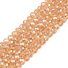 Electroplate Glass Beads Strands LS-EGLA-A044-T3mm-B23-1