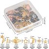 Zinc Alloy Cabochons PALLOY-OC0002-58-2