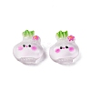 Opaque Ten kinds of Resin Vegetable Cabochons CRES-R459-01A-1