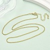 1.5MM Brass Rolo Chain Necklaces LS-NJEW-P339-06G-3