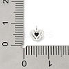 925 Sterling Silver Micro Pave Cubic Zirconia Pendants LS-STER-Q002-02G-2