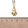 Ion Plating(IP) 304 Stainless Steel Pendant Necklace NJEW-K255-22G-5