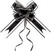 Plastic Bowknot Pull Bows AJEW-WH20064-74M-1