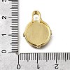 Brass Micro Pave Cubic Zirconia Pendants KK-S523-16G-A-3
