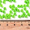 Baking Paint Glass Seed Beads SEED-H002-I-B509-4