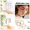 304 Stainless Steel Huggie Hoop Earrings EJEW-UN0001-22-4