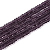 Transparent Glass Beads Strands EGLA-A044-T1mm-MD15-1