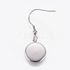 Stainless Steel Dangle Earrings EJEW-WH0001-A03-2