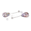 Anti-Tarnish Sterling Silver Stud Earrings EJEW-C087-14A-P-2