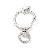 Apple Alloy Swivel Clasps LS-FIND-L012-02P-2