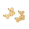 Ion Plating(IP) 304 Stainless Steel Pendants STAS-I309-05G-2