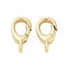 Brass Spring Gate Rings KK-J301-14G-01-1
