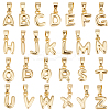 26Pcs 26 Styles Brass Charms KK-BBC0018-96-1