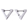 Non-Tarnish 304 Stainless Steel Huggie Hoop Earrings LS-STAS-R115-20P-1