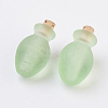 Handmade Lampwork Perfume Bottle Pendants LAMP-P044-M07-1