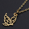 201 Stainless Steel Pendant Necklaces LS-NJEW-S105-JN557-40-2-1