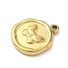 304 Stainless Steel Pendants STAS-K291-12G-03-2